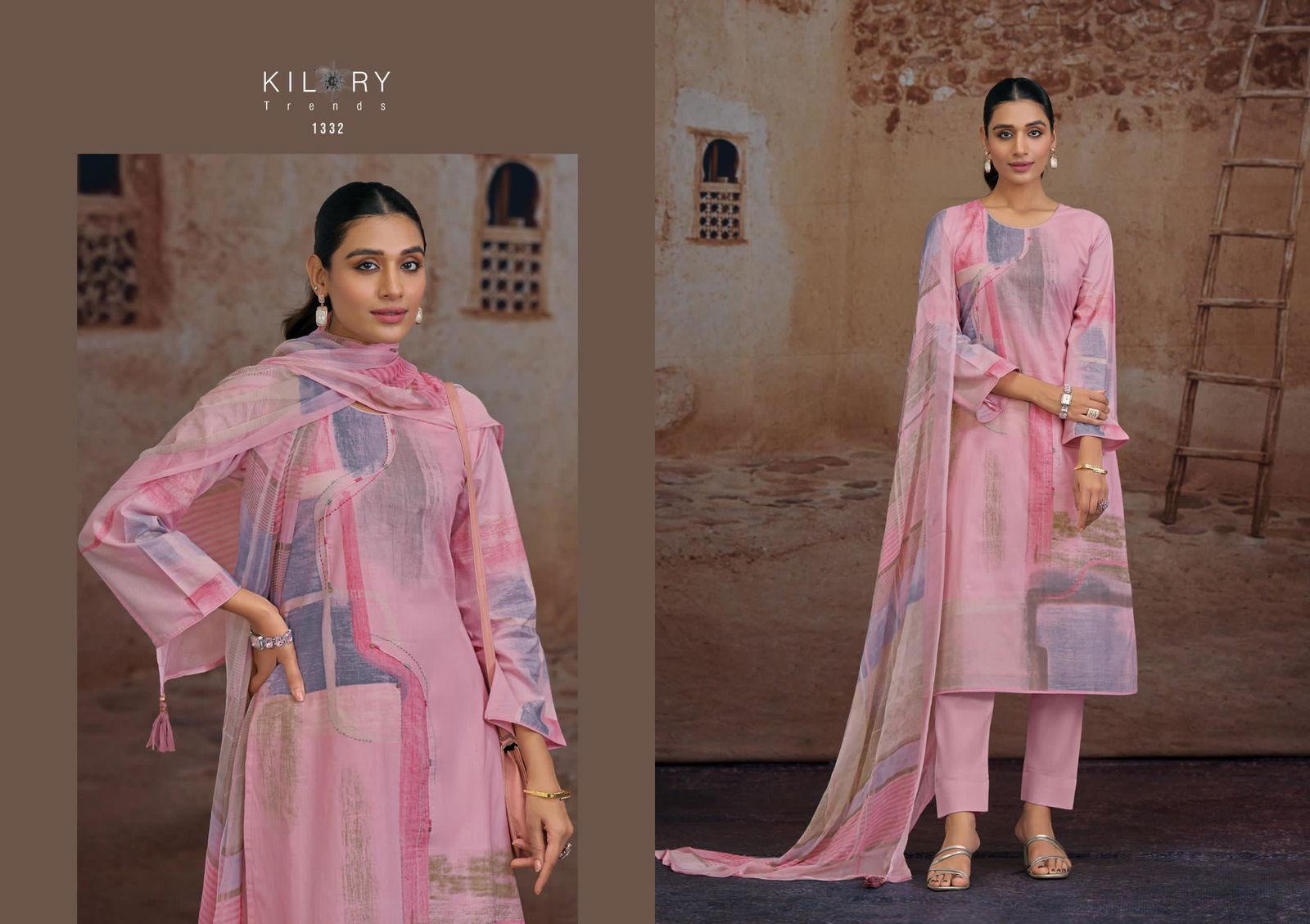 Ruwaa By Kilory Lawn Cotton Digital Printed Salwar Kameez Orders In India